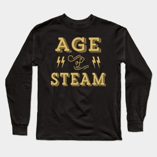 Steampunk - Age of Steam - Neo Victorian Gothic Long Sleeve T-Shirt